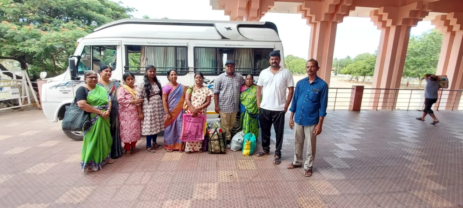 Genuine customer tour with Vigneshwaran Tours and Travels